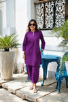Malina Violet Co-ords (Set of 2)
