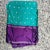 Yaazhi Aqua Blue Saree (Set of 2)