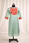 Zara Ice Blue Kurti