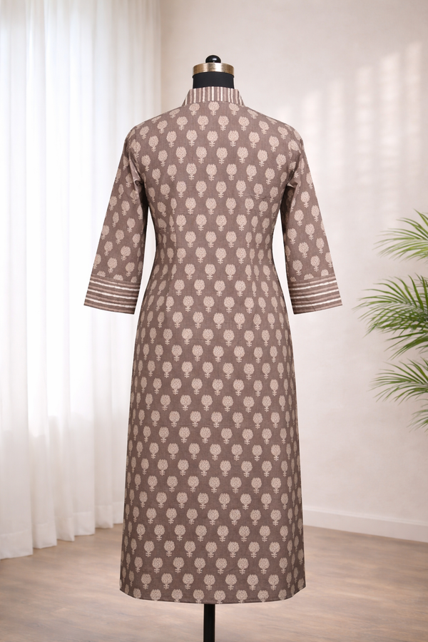 Dhriti Grey Kurti With Pant