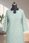 PoovizhiBlue Kurti