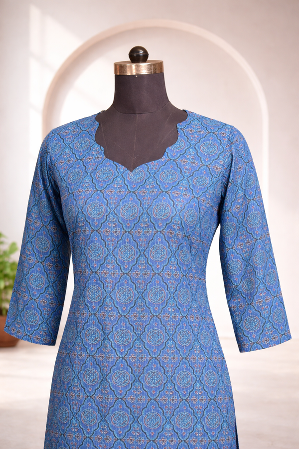 IlamathiBlue Kurti