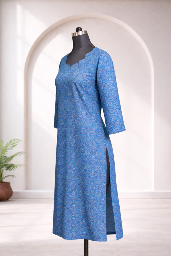 IlamathiBlue Kurti