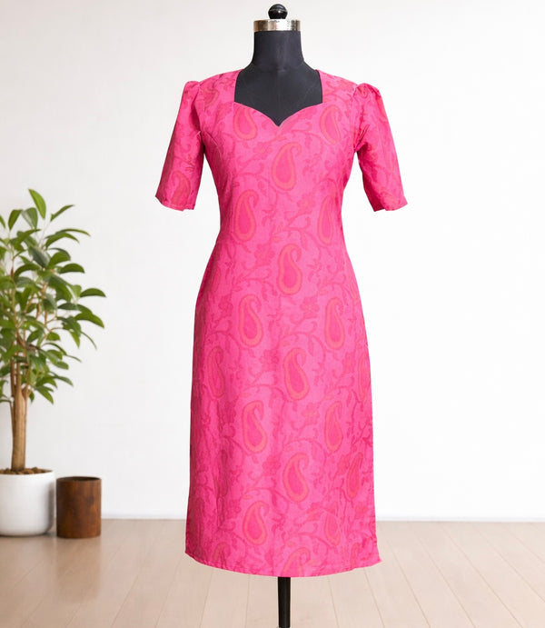 Nira Deep Pink Kurti