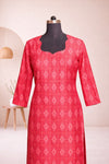 Yuva Peach Kurti