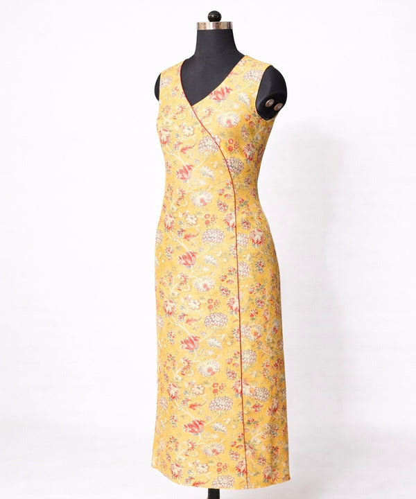 Aruvi Yellow Kurti