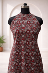 Sanjana Maroon Co - ords set