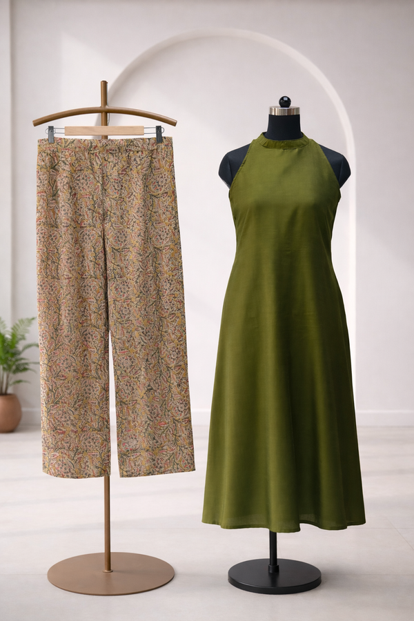 Indhu Green Co - ords set