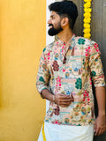 Aarav - Pichwai Mughal Kurta