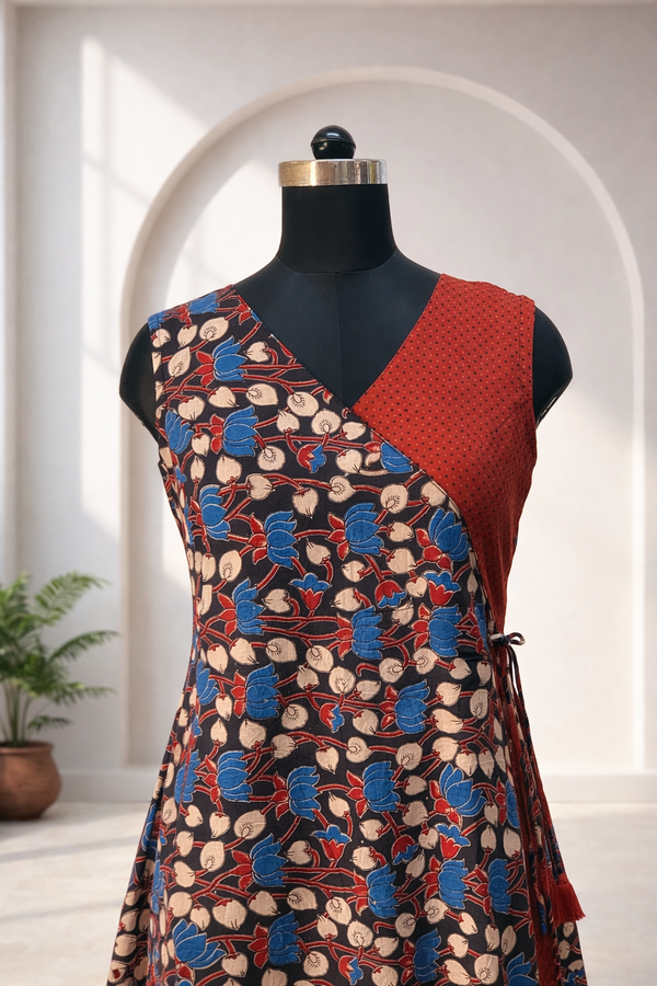 Sakshi Black with Red Dress