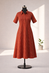 Roshini Rustic Red Dress