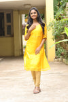 GRG - Swarna yellow kurthi (Top only) - XS only
