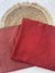 Maroon – Handloom Cotton Top & Bottom Set