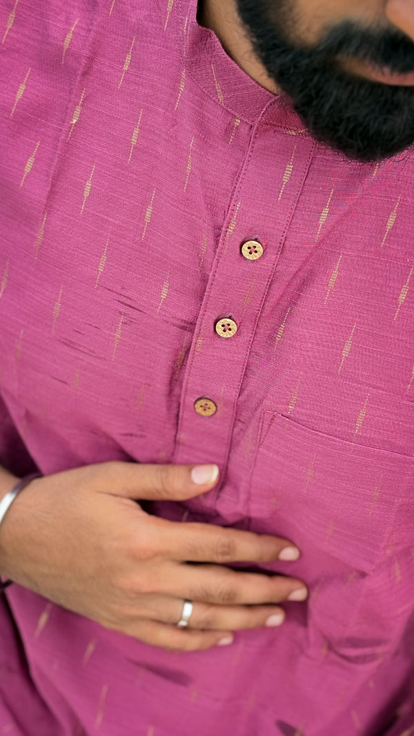 Arsh - Purple Mauve Kurta