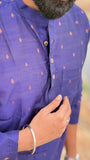 Arsh - Navy Blue Kurta