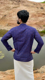 Arsh - Navy Blue Kurta