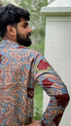 Arsh - Light Blue Kalamkari Kurta