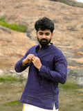 Arsh - Navy Blue Kurta
