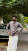 Arsh - Light Blue Kalamkari Kurta