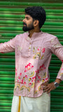 Arsh - Pastel Pink Pichwai Kurta