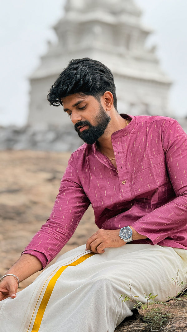 Arsh - Purple Mauve Kurta