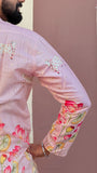 Arsh - Pastel Pink Pichwai Kurta