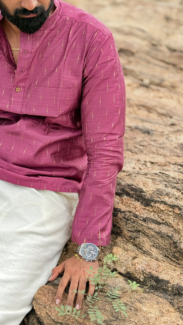 Arsh - Purple Mauve Kurta