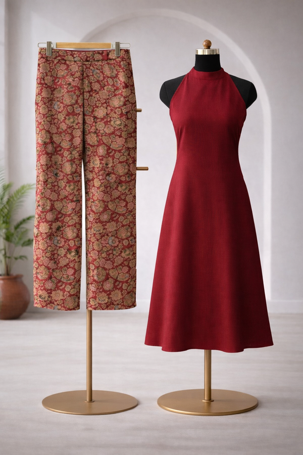 Preethi Red Co - ords set