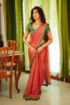 Mayilini Red Saree (Set of 2)