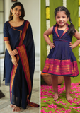 Jayanti Blue Mom & Me Set