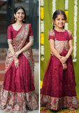 Darshini Red Mom & Me Set