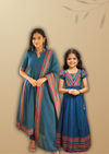 Yashika Teal Mom & Me Set