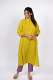 Kiwi Zest Handloom Kurta (PR)