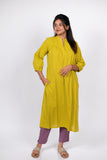 Kiwi Zest Handloom Kurta (PR)