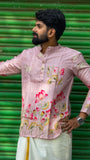 Arsh - Pastel Pink Pichwai Kurta