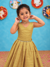 Mathangi Beige Lehenga Mini ( Set of 2 )