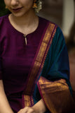 narayanpet cotton kurtis, close neck kurti from ekanta