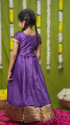 Hamsini Violet lehenga mini