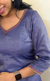 Paavai Violet Kurti Set