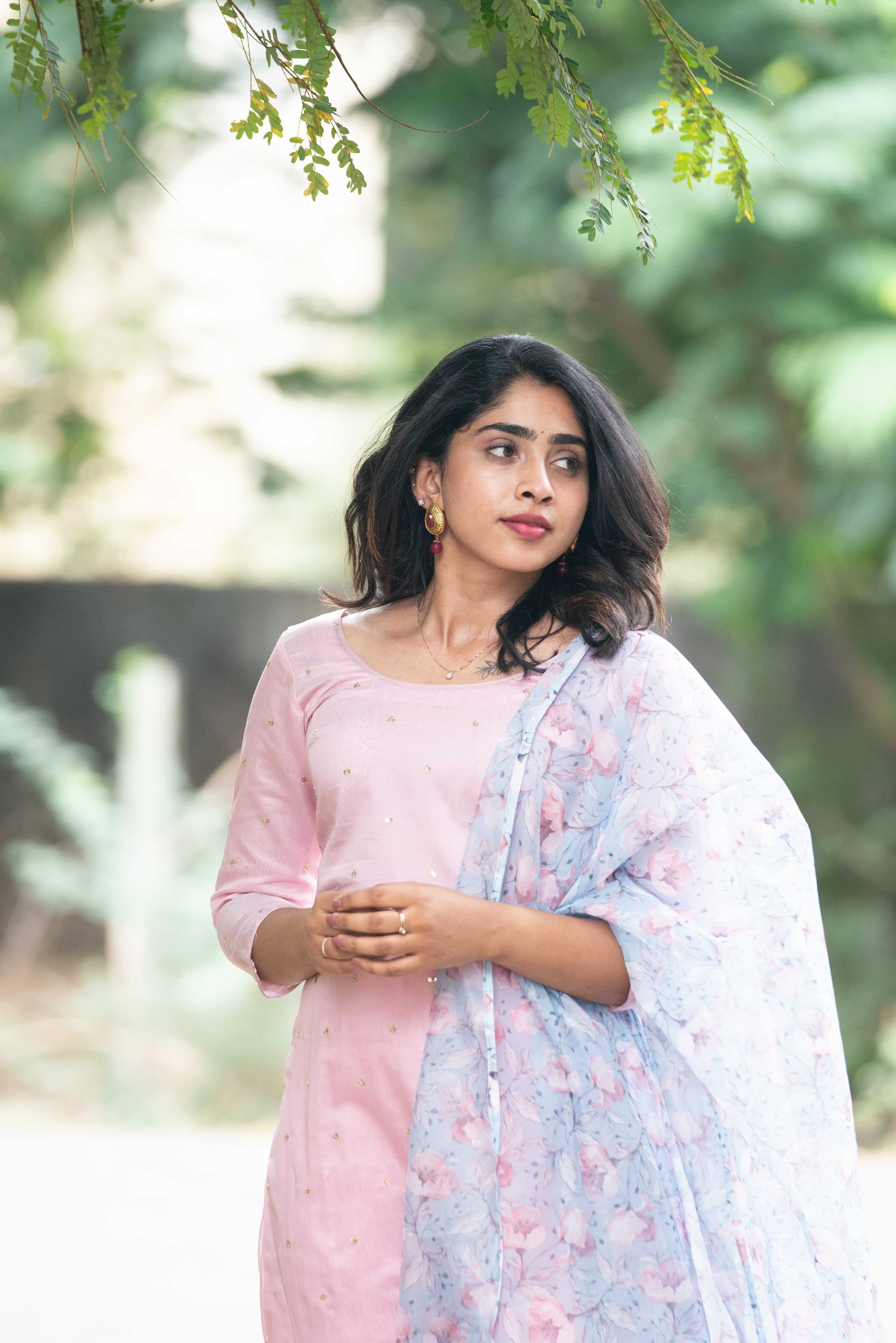 Mint Hand Embroidered Anarkali | Punit Balana – KYNAH