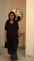 Daisy Black Kurti Set