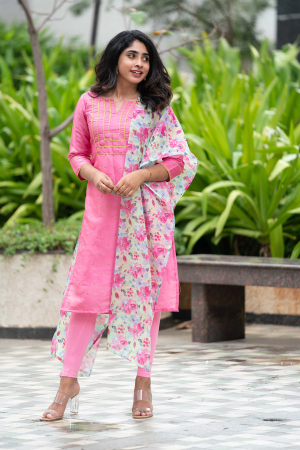 GRG - Niharika pink kurthi (Kurti only) - XS only