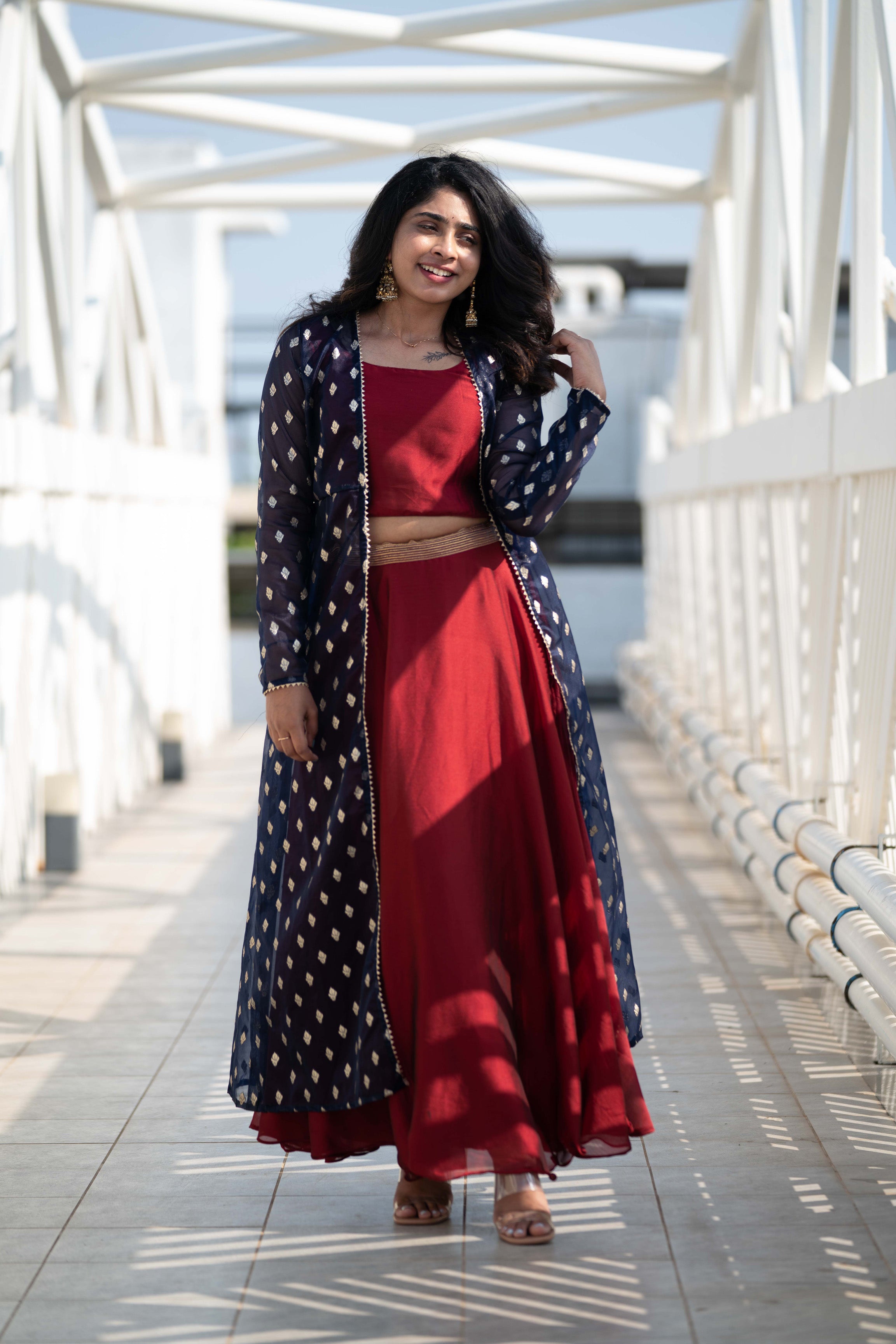Beautiful kurtijacket  Designer dresses indian Long gown dress Lehnga  dress