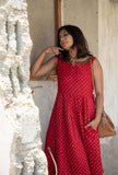Yamini Red bandini short dress freeshipping - ekantastudio