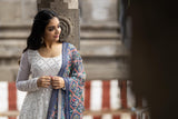 mirror work dress ; ready to wear ethnic dresses ; indo western gown with dupatta