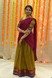 traditional half saree online shopping at Eknata