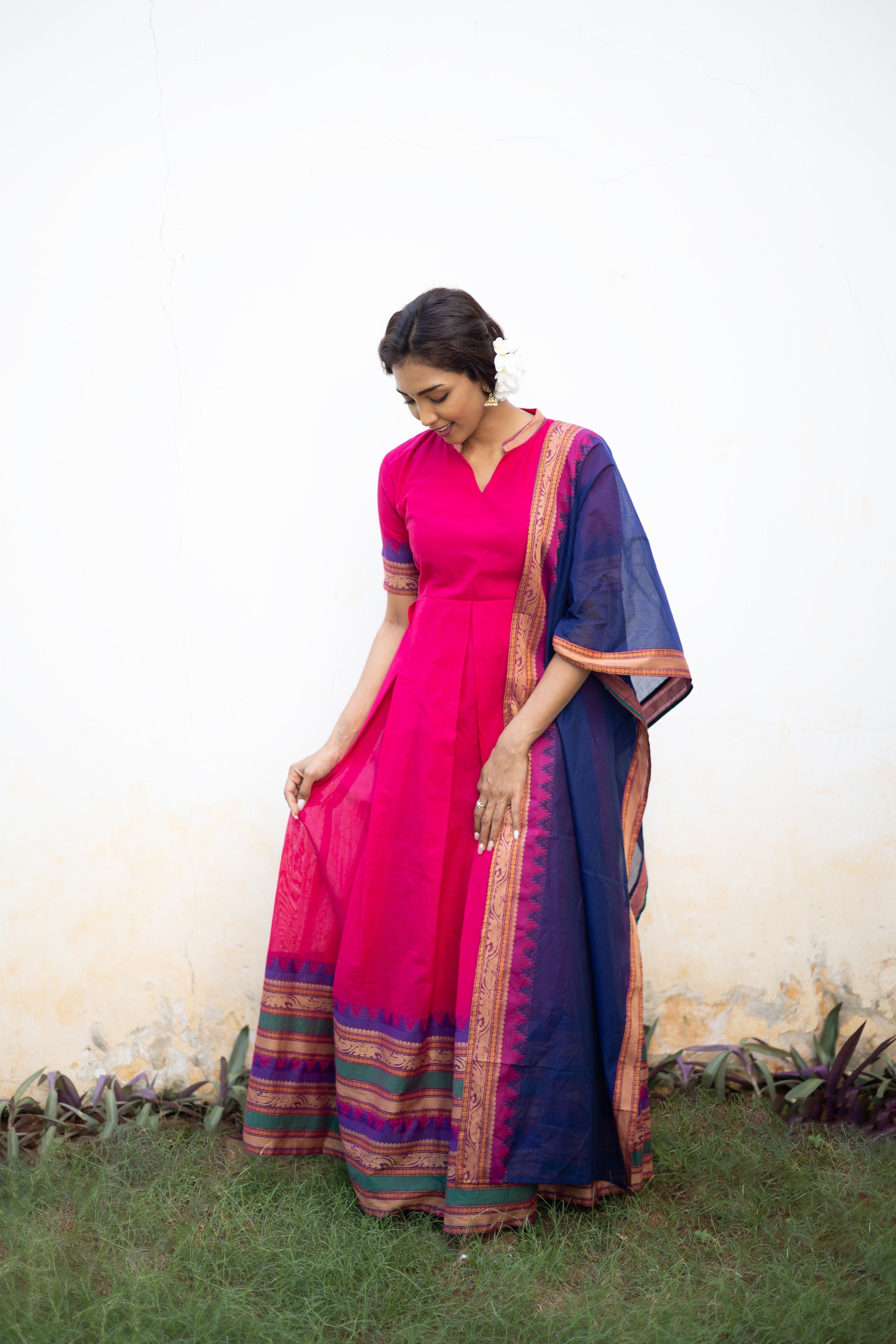 pure cotton dress material by Ekanta