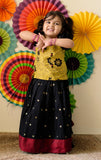 Shop for Designer Kids Clothes with Ethical Crop Top and Skirt available in Cotton and Silk. Find Traditional Pattu Pavada Sattai Sets. Shop Childrens Designer Clothes Online Now.